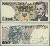 200 złotych 25.05.1976, seria B, numeracja 93045