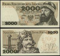 2.000 złotych 1.05.1977, seria E, numeracja 9170