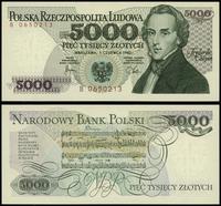 5.000 złotych 1.06.1982, seria B, numeracja 0650