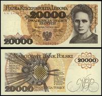 20.000 złotych 1.02.1989, seria AN, numeracja 34