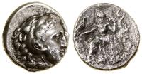 drachma IV–III w. pne, Aw: Głowa Heraklesa nakry