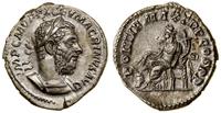 denar 217, Rzym, Aw: Głowa cesarza w wieńcu laur