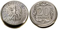 Polska, 20 groszy (DESTRUKT MENNICZY), 2010