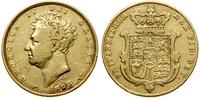 funt (suweren) 1825, Londyn, złoto, 7.80 g, Fr. 