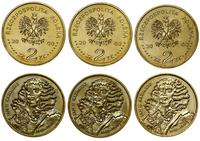 Polska, zestaw 3 x 2 złote, 2000