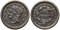 1 cent 1853, Filadelfia, typ Braided Hair, KM 67