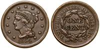 1 cent 1854, Filadelfia, typ Braided Hair, KM 67