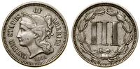 3 centy 1868, Filadelfia, miedzionikiel, przyzwo
