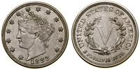 5 centów 1893, Filadelfia, typ Liberty Head, mie