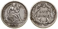 Stany Zjednoczone Ameryki (USA), dime (10 centów), 1890