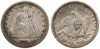 25 centów 1861, Filadelfia, typ Liberty Seated, 