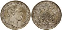 1 floren 1859 A, Wiedeń, moneta lekko czyszczona