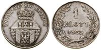 1 złoty 1835, Wiedeń, ładnie zachowany, Bitkin 1