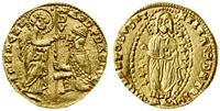 Włochy, cekin typu weneckiego - naśladownictwo lewantyjskie monety, XIV w.