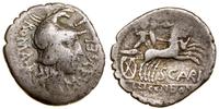 Republika Rzymska, denar serratus, 118 pne