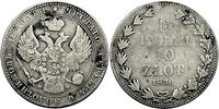 1 1/2 rubla=10 złotych 1836, Warszawa