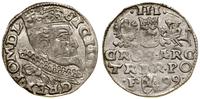 trojak 1599, Wschowa, na awersie SIG III, popier