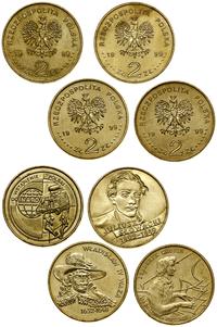 zestaw 4 x 2 złote 1999, Warszawa, w skład zesta