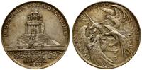 Niemcy, medal na pamiątkę 100. rocznicy bitwy pod Lipskiem i odsłonięcia Pomnika Bitwy Narodów, 1913