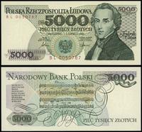 5.000 złotych 1.06.1986, serie BL, numeracja 005