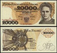 20.000 złotych 1.02.1989, seria C, numeracja 020