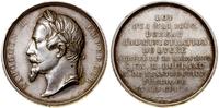 medal pamiątkowy 1862, Aw: Głowa Napoleona III w
