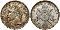5 franków 1867 A, Paryż, srebro próby 900, 25 g,
