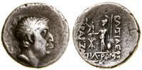 drachma 95–62 pne, Eusebeia, Aw: Głowa władcy w 