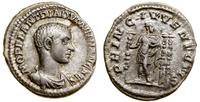 denar 218, Rzym, Aw: Popiersie cesarza w prawo i