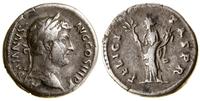 denar 134–138, Rzym, Aw: Popiersie cesarza w wie