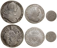 zestaw 3 monet, talar,1772, Bawaria, mennica Amb