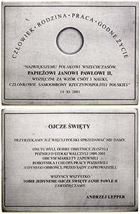 Polska, Jan Paweł II, 2001