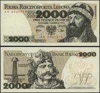 2.000 złotych 1.06.1979, seria AK, numeracja 050