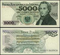 5.000 złotych 1.06.1982, seria BZ, numeracja 020