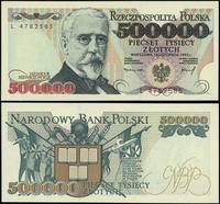 500.000 złotych 16.11.1993, seria L, numeracja 4