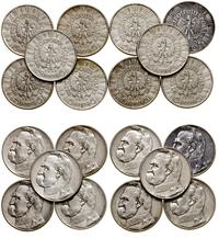Polska, zestaw: 10 x 5 złotych, 1934–1936