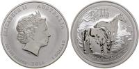 1 dolar 2014, Perth, Zodiak chiński - Rok Konia,