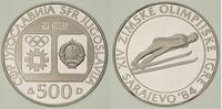 500 dinarów 1983, Igrzyska Olimpijskie w Sarajew
