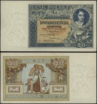 20 złotych 20.06.1931, seria DT, numeracja 58957