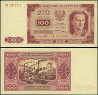 100 złotych 1.07.1948, seria IW, numeracja 03733