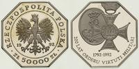 50.000 złotych 1992, Warszawa, 200 lat Orderu Vi