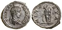 denar 203–208, Rzym, Aw: Głowa cezara w prawo, G