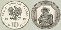 10 złotych 1999, Warszawa, Władysław IV Waza - p