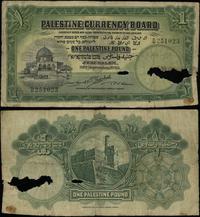 Palestyna, 1 funt, 30.09.1929