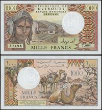 1.000 franków 1991, seria T 004, numeracja 57498