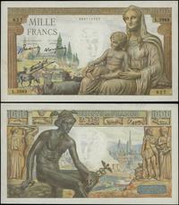 1.000 franków 11.02.1943, seria L 3989, numeracj