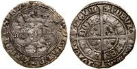 grosz 1422–1427, Londyn, Aw: Popiersie władcy na