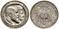 3 marki 1911 F, Stuttgart, 25. rocznica ślubu Wi