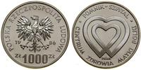 1.000 złotych 1986, Warszawa, Pomnik-Szpital Cen