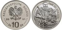 10 złotych 2001, Warszawa, Jan III Sobieski (167